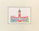 Manchester Town Hall Print by Ilona Drew