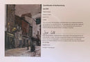 Market Street by Joe Gill  Certificate