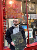Artist Joe Gill at the Braithwaite Gallery