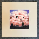 Marshmallow Skies, Balloons over Westminster, London by Mark Braithwaite