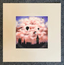 Marshmallow Skies, Balloons over Westminster, London by Mark Braithwaite