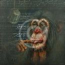 Me Here At Last, Chimp, Monkey Print  by Amanda Stratford 