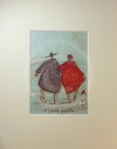 Meet the Mustards: A Chilly Paddle by Sam Toft mounted miniature Mounted Mounted Print