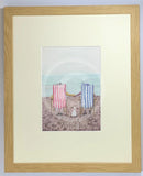 A Perfect Day by Sam Toft, mounted miniature framed print 