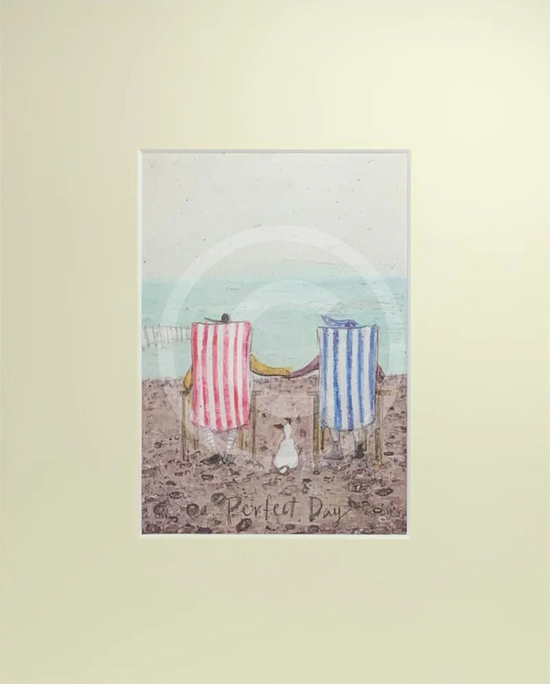 A Perfect Day by Sam Toft, mounted miniature