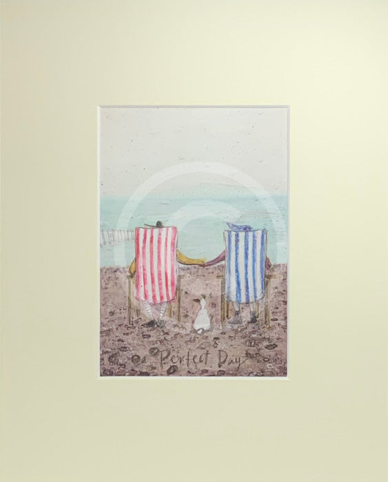 A Perfect Day by Sam Toft, mounted miniature