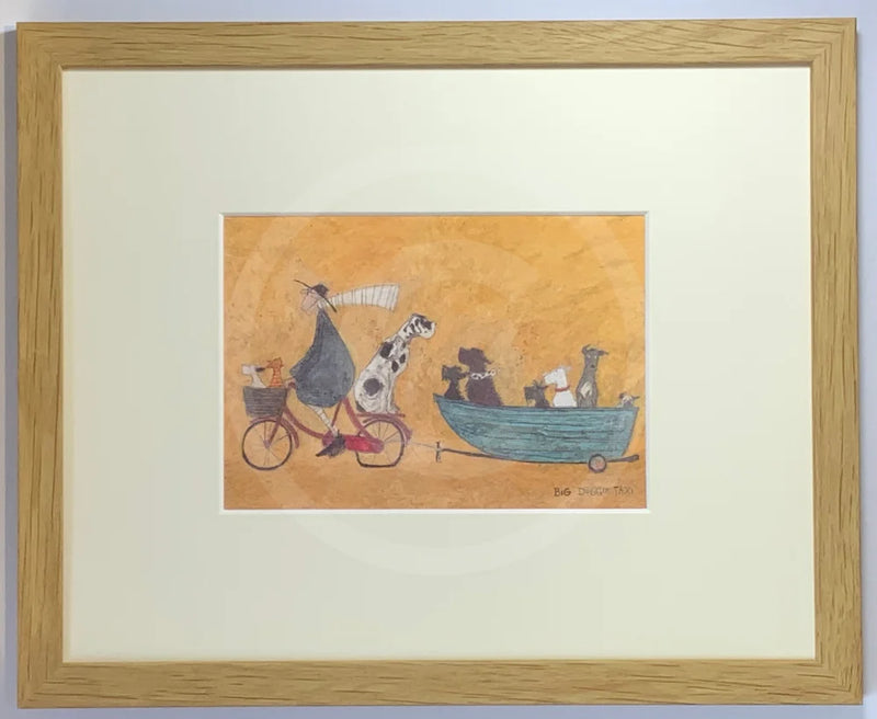 Big Doggie Taxi by Sam Toft | Meet the Mustards Miniature