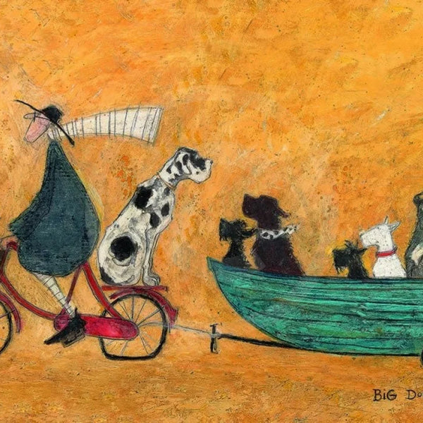 Big Doggie Taxi by Sam Toft | Meet the Mustards Miniature