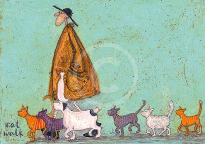 Cat Walk by Sam Toft