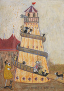 Meet the Mustards: Curly Wurly's Day Out  by Sam Toft, mounted miniature