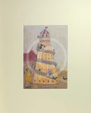 Curly Wurly's Day Out  by Sam Toft, mounted miniature print