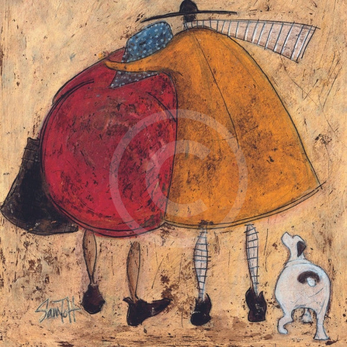 Hugs on the Way Home by Sam Toft