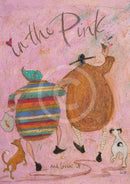 Meet the Mustards: In The Pink by Sam Toft, mounted miniature