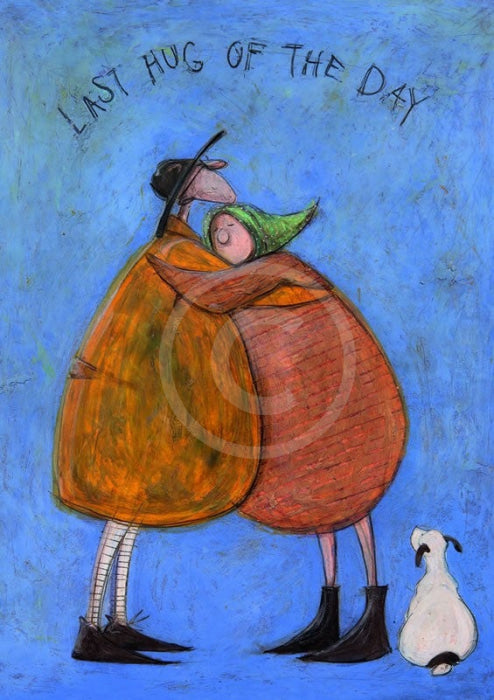 Last Hug of the Day by Sam Toft