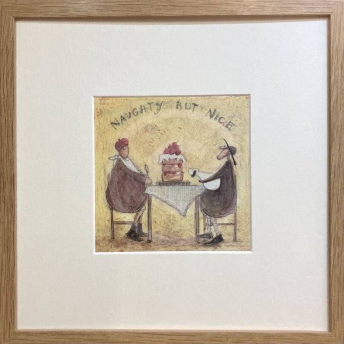 Naughty But Nice  by Sam Toft framed