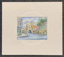 Micklegate Bar, York - Natalja Olejnicka ORIGINAL WATERCOLOUR Miniature