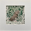 Minnie, Laser Cut Print by Anna Cook