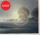 Misty Solace Original Painting By Mark Duffin-Unframed