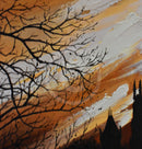 Mocha Skies, York Minster from the Walls by Mark Braithwaite close up