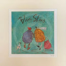Moments of Wonder – Blue Skies | Sam Toft Exclusive Print - Mounted - Art Print