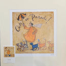 Moments of Wonder – Cats on Parade | Sam Toft Exclusive Mounted Print