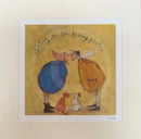 Moments of Wonder – Starting on the Kissing Practice | Sam Toft Exclusive Print - Mounted - Art Print