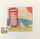 Moments of Wonder – Waiting by the Dog & Bone | Sam Toft Exclusive Mounted Print