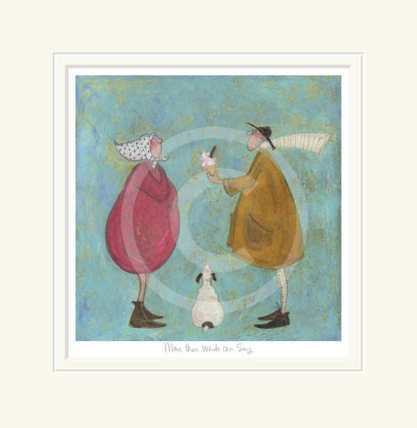 More Than Words Can Say Limited Edition By Sam Toft