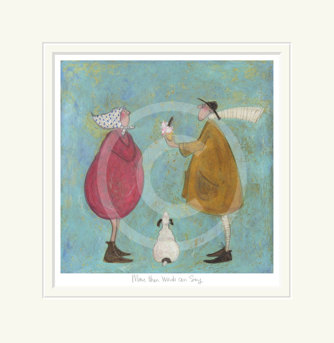 More Than Words Can Say Limited Edition By Sam Toft