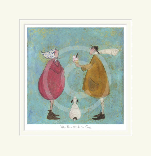 More Than Words Can Say Limited Edition By Sam Toft