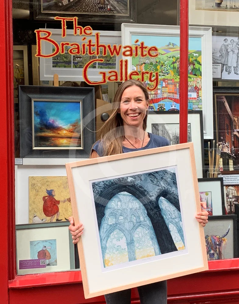 Artist Anna Matyus at The Braithwaite Gallery