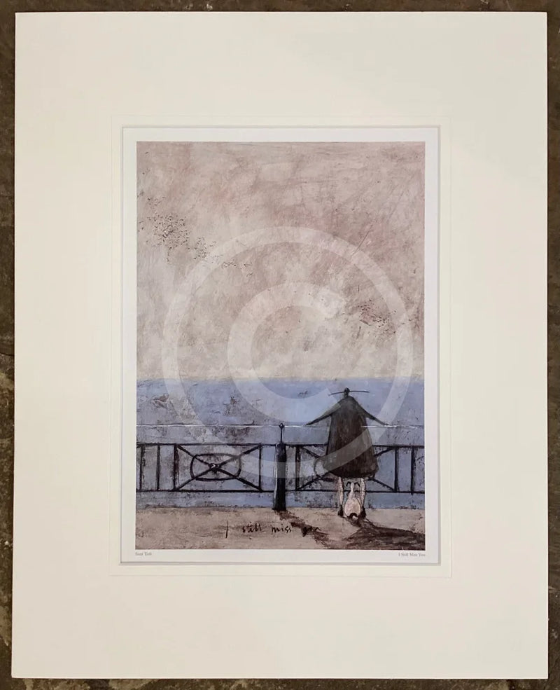 Mounted Print from Sam Toft’s ’There and Back Again’ Limited Edition Box Set SECONDARY MARKET (GB) I Still Miss You