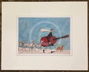 Mounted Print from Sam Toft’s ’There and Back Again’ Limited Edition Box Set SECONDARY MARKET (GB) Off We Go