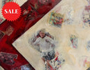 My England Scrapbook Iii - Original Mixed Media Painting By Eva Alexander Embellished With Postage