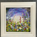 Mystic Meadow - Dreams Of Summer (24X24) Original Painting By Rozanne Bell