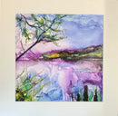 Nature Frames Nature by Minu Achrekar - Mounted - Art Print