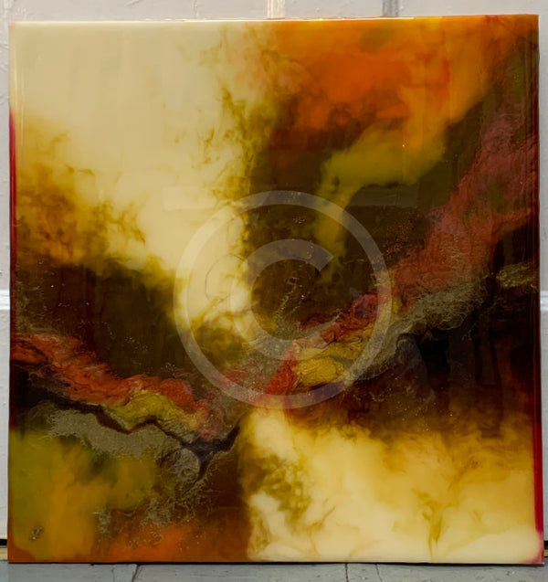 Nebula II by Craig Foord ORIGINAL Resin Art (unframed)