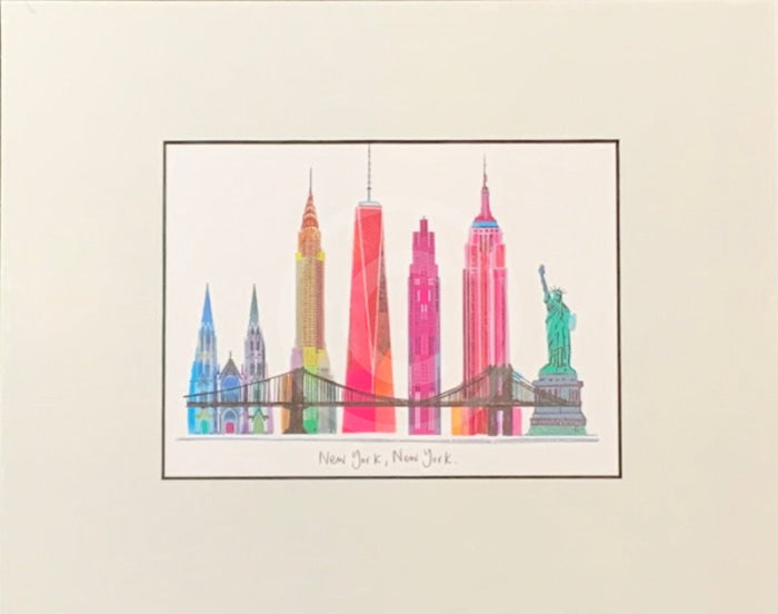 New York, New York Print by Ilona Drew 
