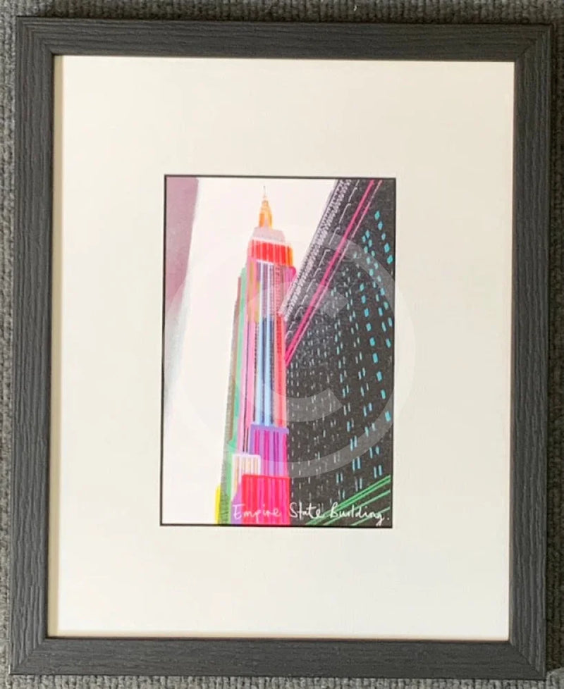 New York, Empire State Building Print by Ilona Drew 