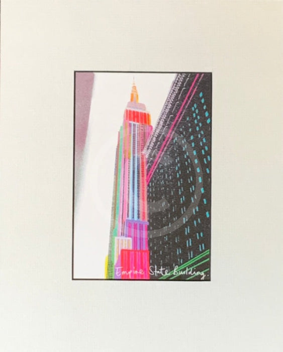 New York, Empire State Building Print by Ilona Drew 