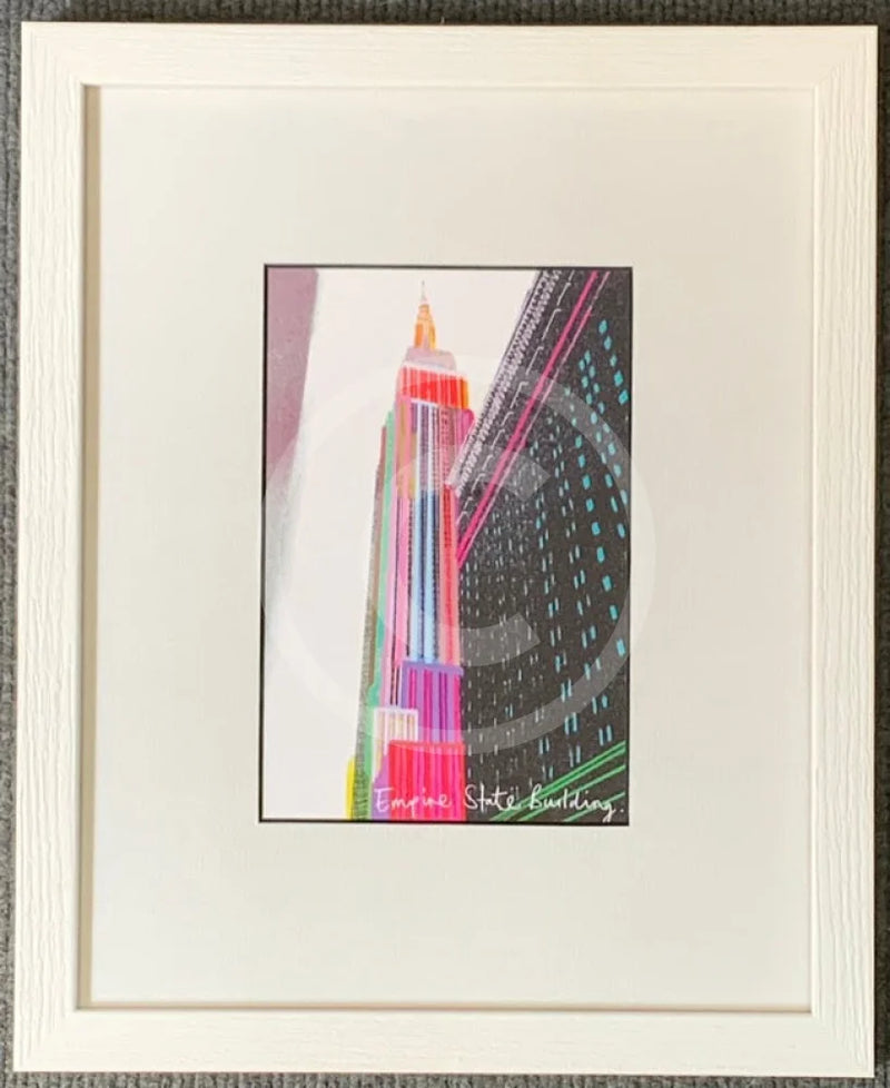 New York, Empire State Building Print by Ilona Drew 
