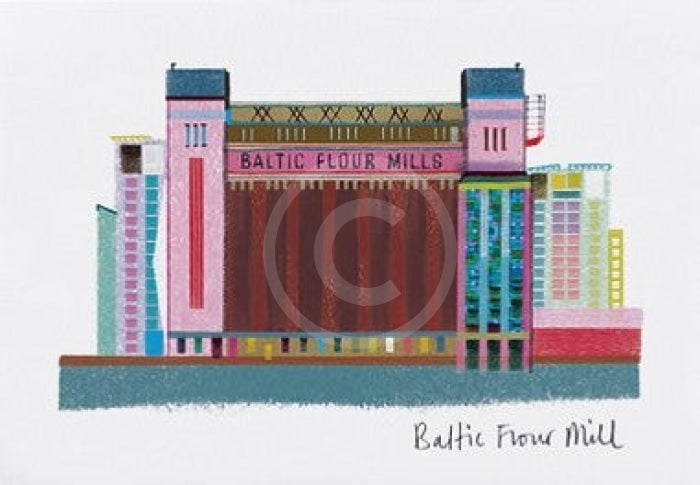 Newcastle: The Baltic Flour Mill By Ilona Drew