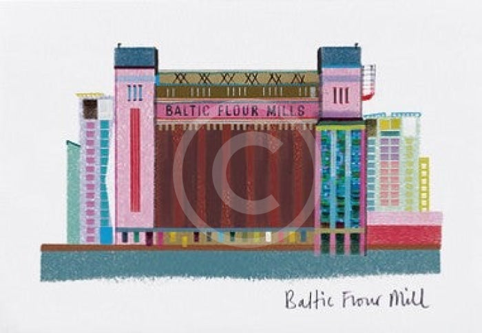 Newcastle: The Baltic Flour Mill By Ilona Drew