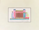 Newcastle, The Baltic Flour Mill Print by Ilona Drew