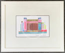 Newcastle, The Baltic Flour Mill Print by Ilona Drew