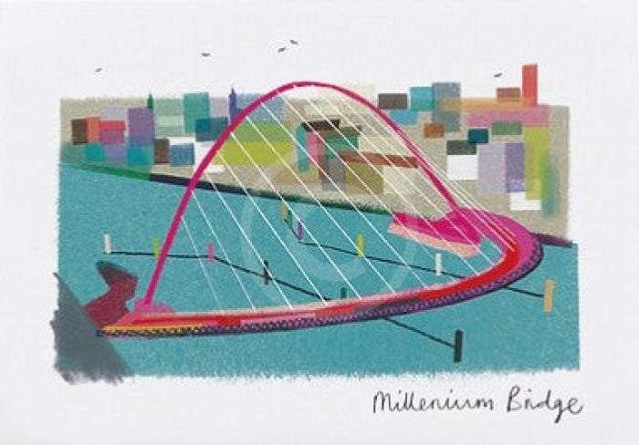 Newcastle: The Millennium Bridge By Ilona Drew