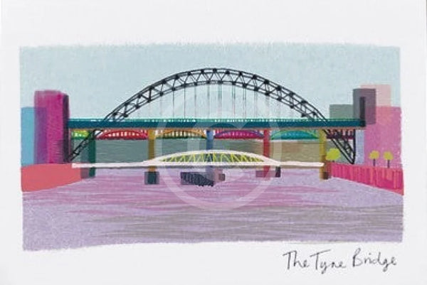 Newcastle: The Tyne Bridge By Ilona Drew