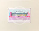 The Tyne Bridge Print by Ilona Drew 