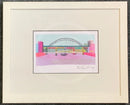 The Tyne Bridge Print by Ilona Drew 