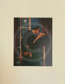 Night Geometry by Jack Vettriano, mounted miniature